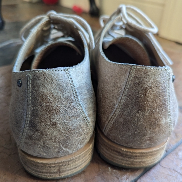 ROCKPORT distressed brogue lace up oxfords  11.5 - Picture 6 of 9